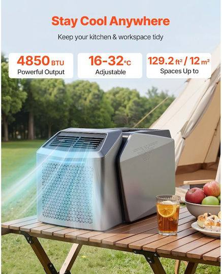 Vevor Φορητό Κλιματιστικό 4850 BTU μόνο Ψύξης
