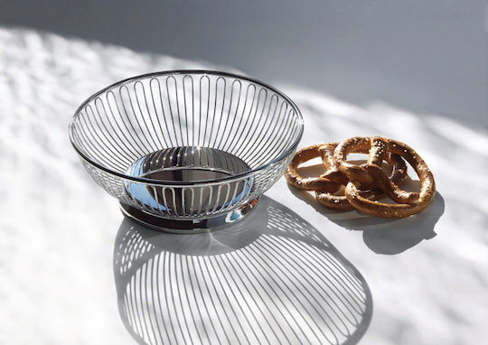 Alessi Obstschale Inox Schwarz 24x24cm