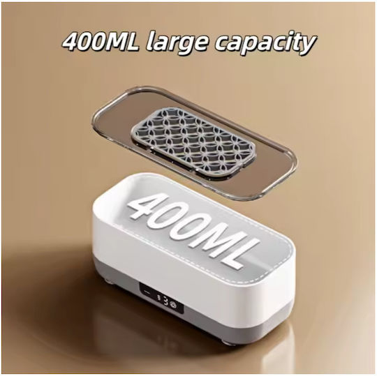 Curățător Ultrasonic 400ml cu Temporizator Digital
