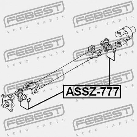Febest Transmission Shafts for Suzuki Grand Vitara