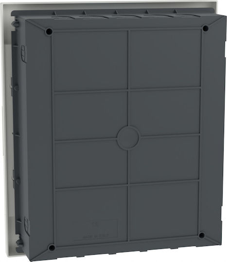 Modular Switchgear 2x12 Flush Mounted IP40 Easy9 EZ9EU-2-12-PT-P Door White EZ9EUB212