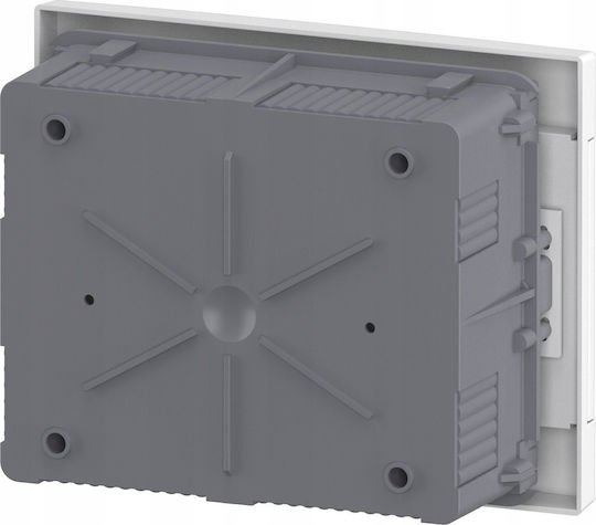 Modular Switchgear 1x8 Flush Mounted IP40 Easy9 EZ9EU-1-8-PT-P Door White EZ9EUB108