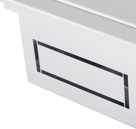Modular Switchgear 4x12 Flush Mounted IP30 N+PE I Class Metal Door White KP-DB-I-MF-412 White 35682