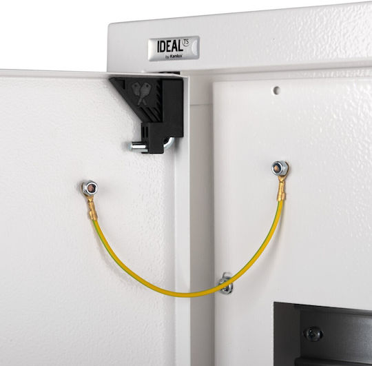 2x12 Cutie De Siguranțe Modulare Metalică Montată Pe Suprafață Ip30 N+pe Clasa I Ușă Albă Kp-db-i-ms-212 Albă 29315