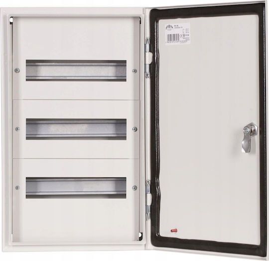 Hermetic Modular Switchgear N T IP65 RH 120 5x24/RAL 7035 Full Door RH 120 DP 6-RH 120 DP