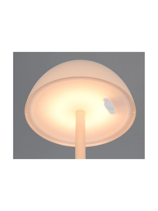 Trio Lighting Διακοσμητικό Φωτιστικό LED Θερμό Λευκό 3000K Μανιτάρι 13x13x30εκ.