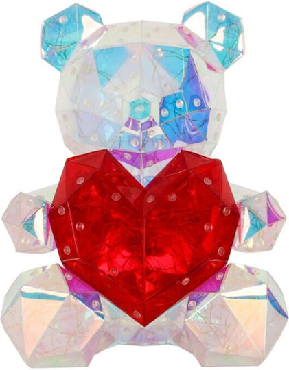 Decorative Lamp Heart White