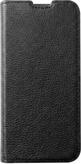 Bigben Connected Folio Wallet Case Honor 400 Smart 5g Saffiano Effect Stand Function Black