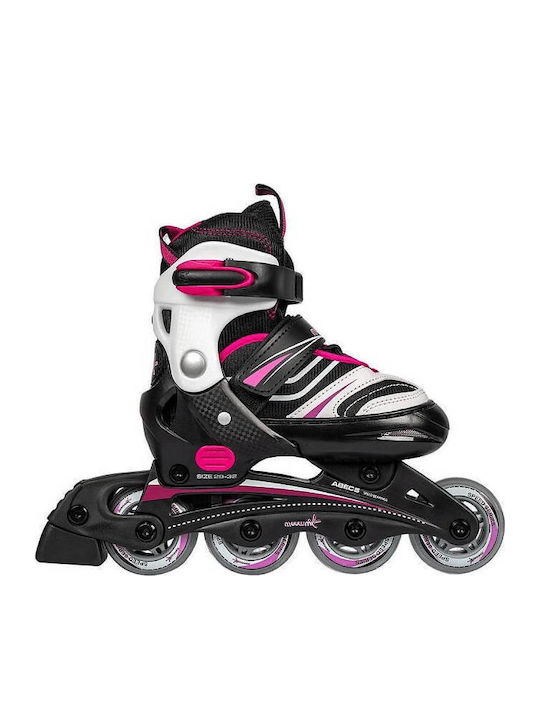Muuwmi Inline Αυξομειούμενα Rollers Ροζ Παιδικά