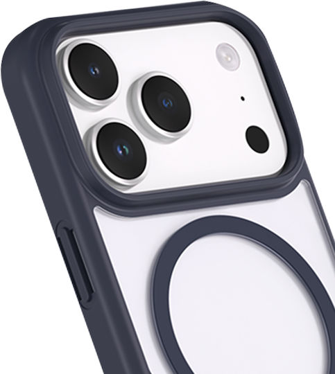 Force Case Калъф Iphone 17 Pro Съвместим С Magsafe Удароустойчив 3м С Пълно Покритие (360°) Подсилена Защита Син