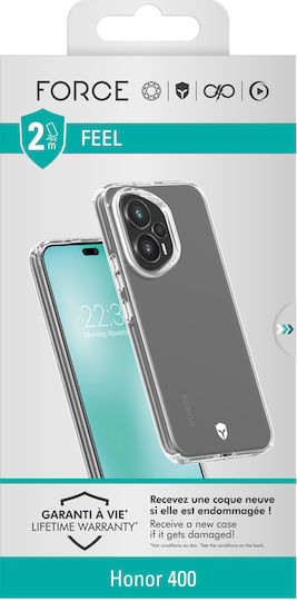 Force Case Honor 400 Stoßfest 2m Gefühl 50% Recyceltes Anti-Gelbstich Transparent Handyhülle