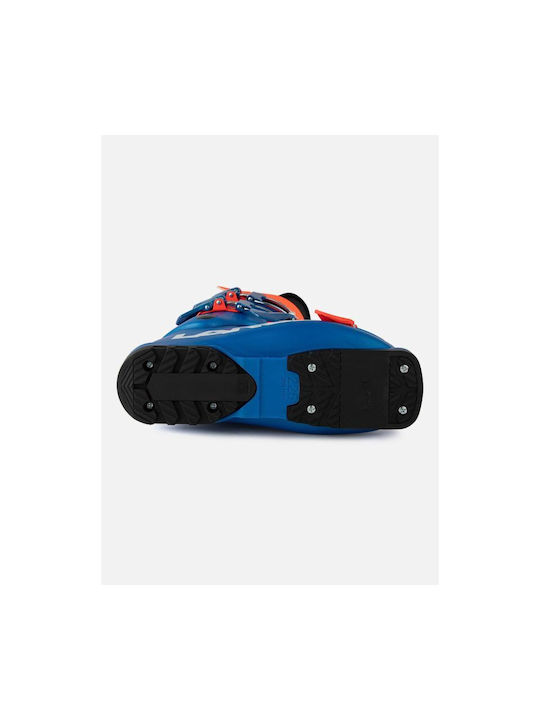 Lange Kinder Ski-Stiefel Vibrant Blau