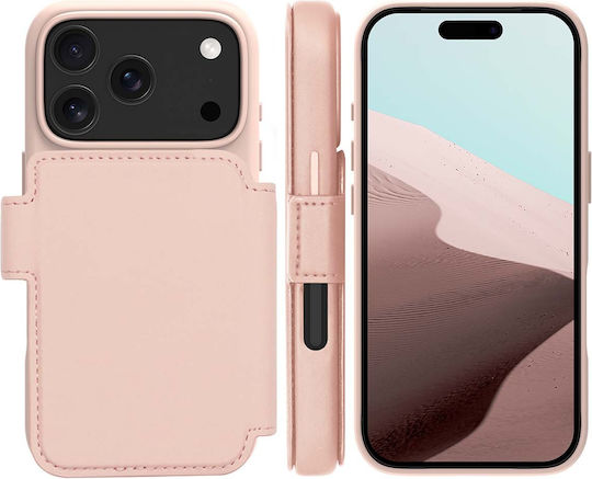 Dbramante1928 Wallet Case Stand Function Iphone 17 Pro Icon Material Pink