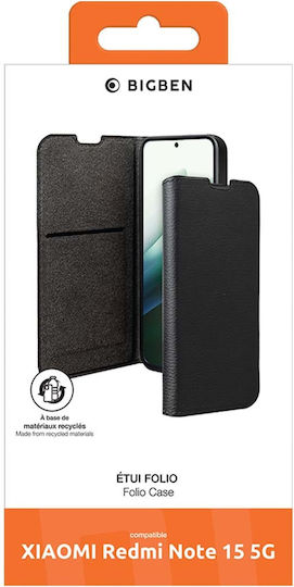 Bigben Case Redmi Note 15 4g 5g Card Holder Stand Function Black