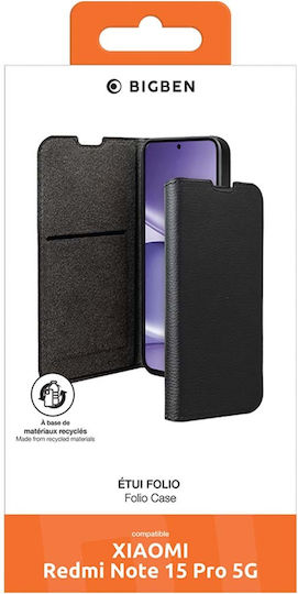 Bigben Case Redmi Note 15 Pro 5g Card Holder Stand Function Black