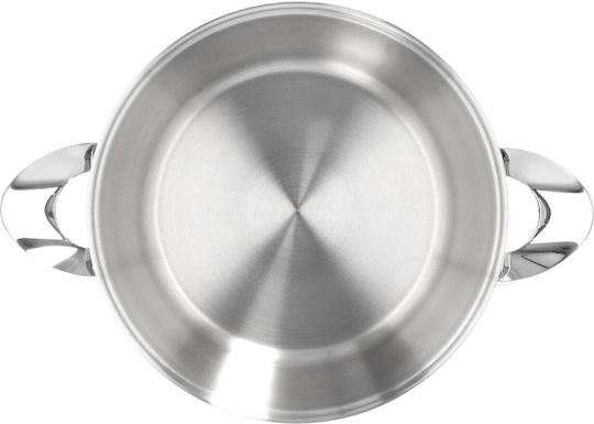Demeyere Spezialitäten Rostfreier Stahl Tiefer Kochtopf 3l / 22cm