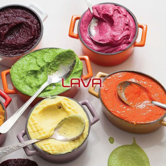 Lava Trendige Gusseiserne Kochtopf aus Mantemi 36lt /