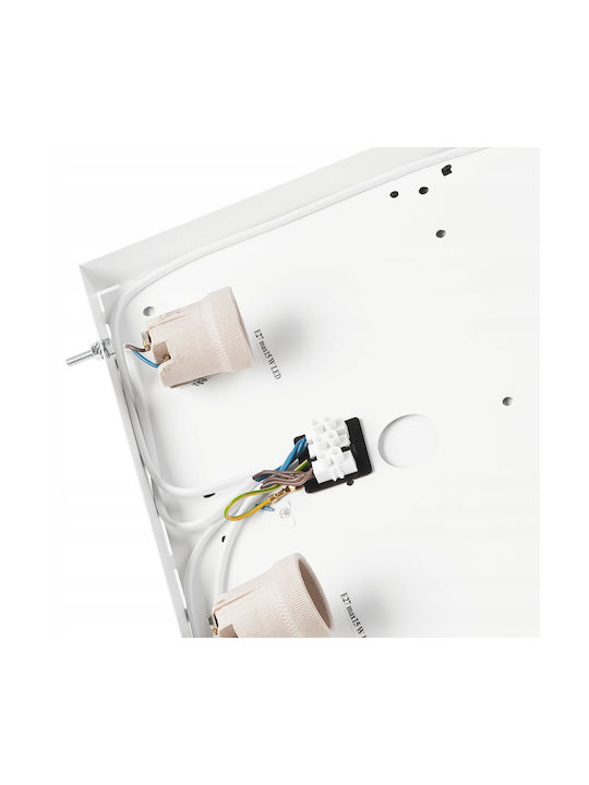 Lamkur Deckenleuchte 39cm Braun mit Fassung E27