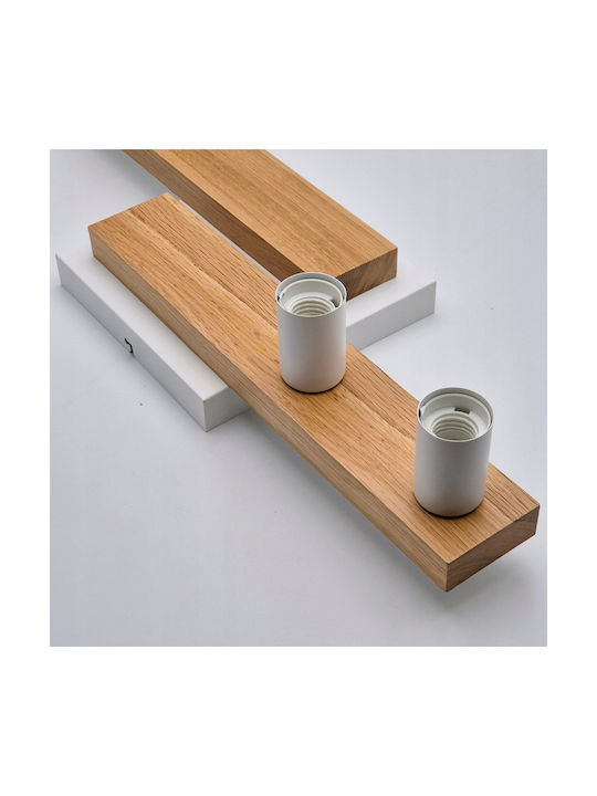 Lamkur Deckenleuchte Weiß mit Fassung E27