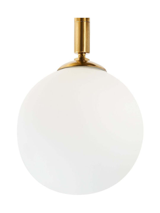 Beliani Deckenleuchte Bronze