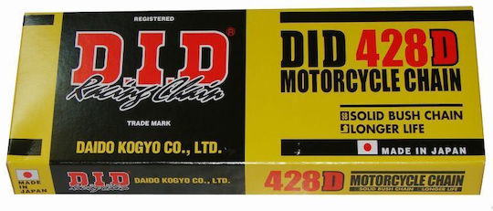 Did 428d Drive Chain 110 Links Strong Silver Moped Quad Cross