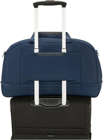 Samsonite Duffle Σακ Βουαγιάζ Μπλε Υφασμάτινο