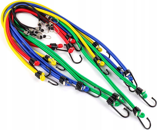 Gummiband Gepäckgurte Haken Set 12
