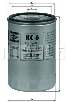 Mahle Оригинален Филтър За Бензин Kc 6