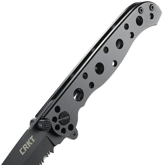 Columbia River Knives Tanto Triple Point Serrations Σουγιάς Μαύρος