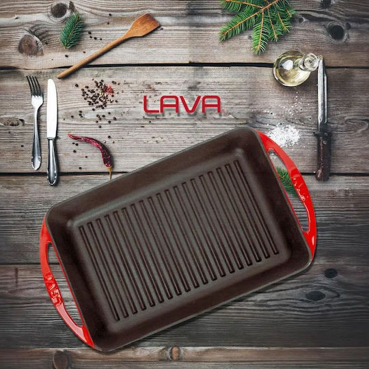 Lava Грил тиган от чугун с емайлирано покритие 22cm