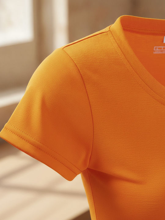 Stedman Cotton Touch Werbe-T-Shirt Cyber Orange