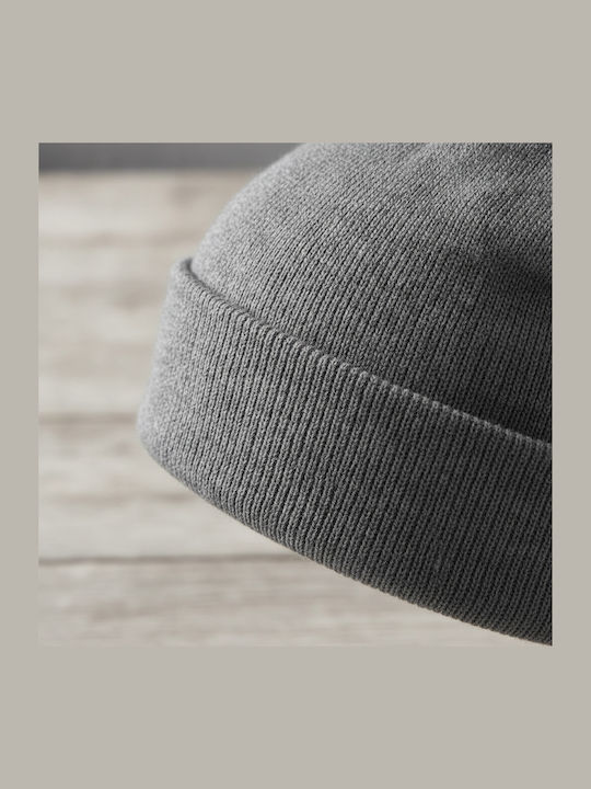 Knitted Beanie Cap Gray