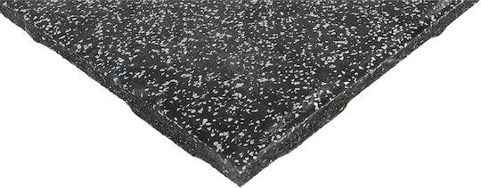 AMILA Δάπεδο Οργάνων Γυμναστηρίου Μαύρο 50x50x2cm 1τμχ