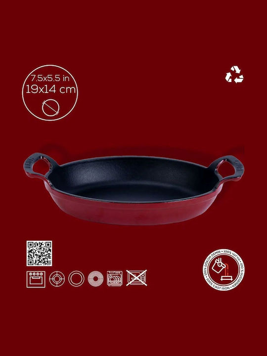 Lava Cast Iron Saganaki 14cm