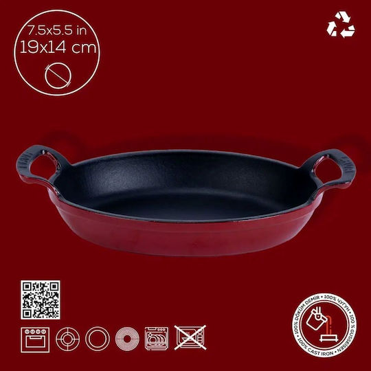 Lava Cast Iron Saganaki 14cm