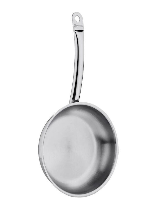 Korkmaz Proline Rostfreier Stahl Pfanne 32cm