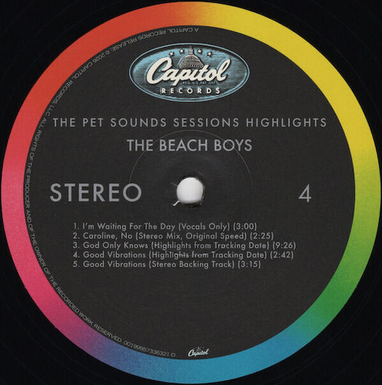 Beach Boys Pet Sounds Sessions Highlights Vinyl