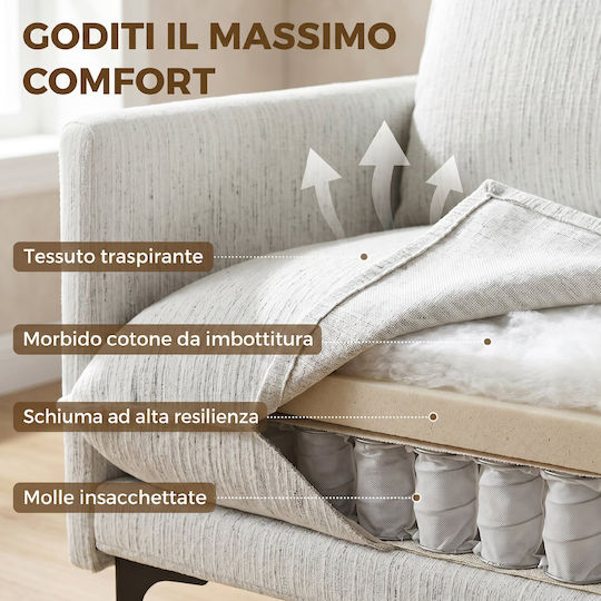Relax Armchair White
