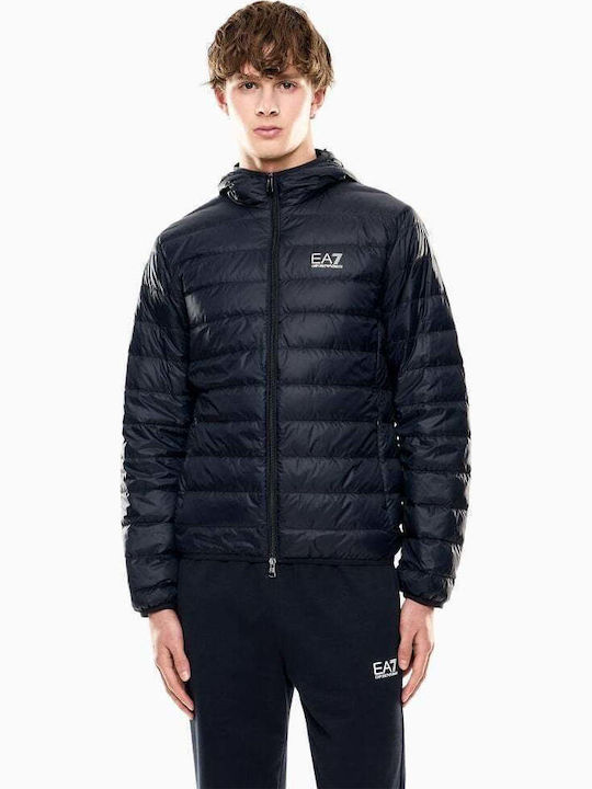 Winter Jacket Puffer Dark Blue