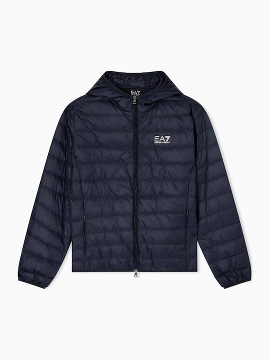 Winter Jacket Puffer Dark Blue