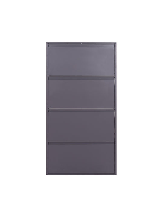 Metall Schuhorganisator Stark 71x15x137cm