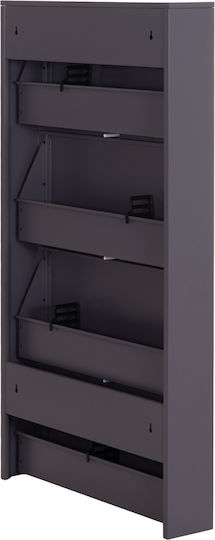 Metall Schuhorganisator Stark 71x15x137cm