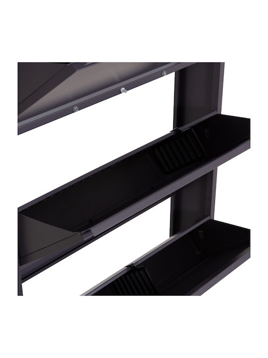 Metall Schuhorganisator Stark 71x15x137cm