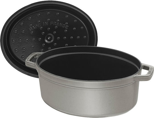 Staub Cocotte Γάστρα Οβάλ Μαντεμένια 2.35lt