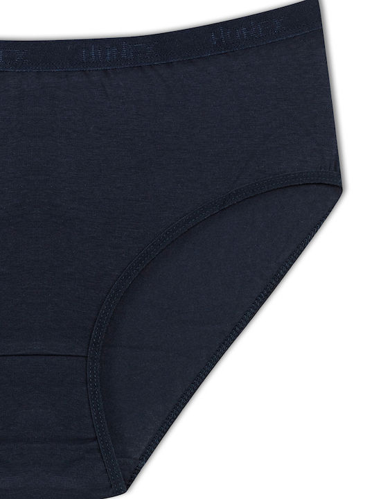 Hohe Taille Damen-Slips 3er Pack Baumwolle