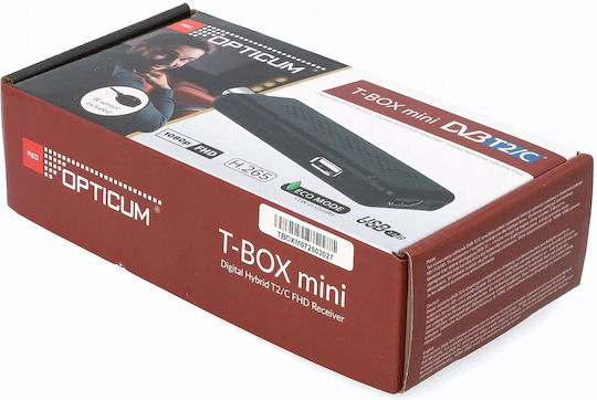 Opticum Receptor digital Mpeg-4 Conexiuni HDMI / USB