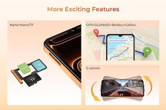 Oukitel C17 Dual SIM (4/64GB) Orange