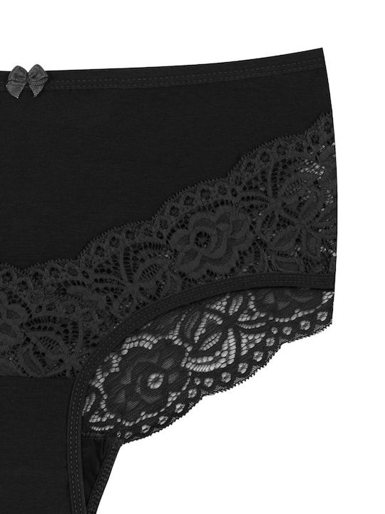 Baumwolle Damen-Slips MultiPack mit Spitze Baumwolle