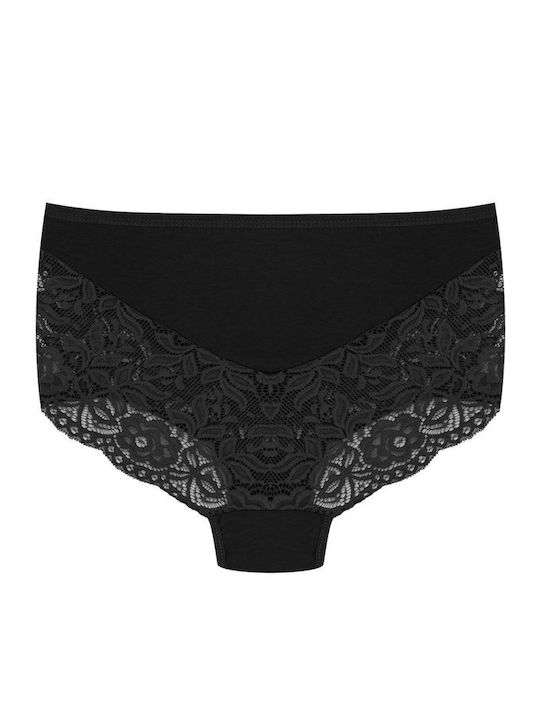 Damen-Slips 2er Pack mit Spitze V Große Größe