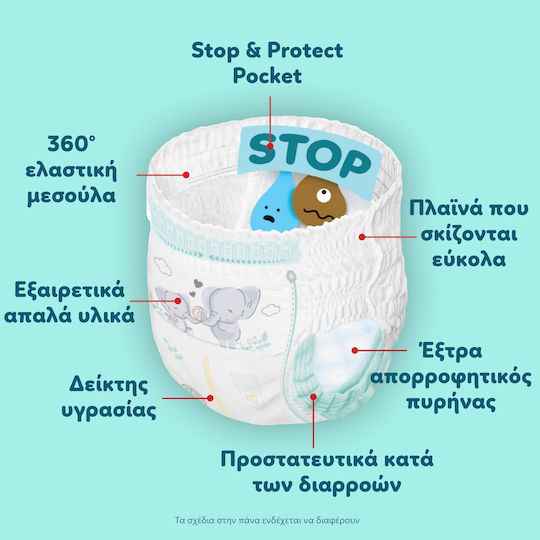 Πάνες-βρακάκι Pampers Premium Care Pants Μέγεθος 6 15+kg 46τεμ